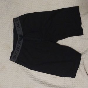 Calvin Klein black shorts for boys . Size boys 12-14 they are polyester not jean